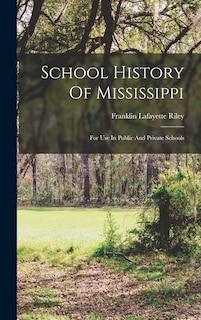 Front cover_School History Of Mississippi