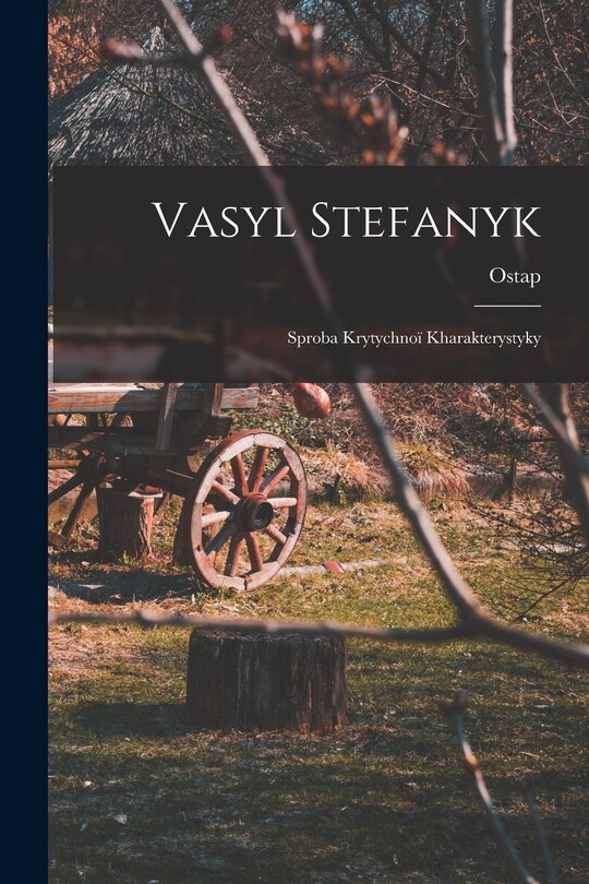 Front cover_Vasyl Stefanyk