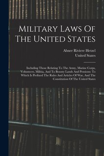 Front cover_Military Laws Of The United States
