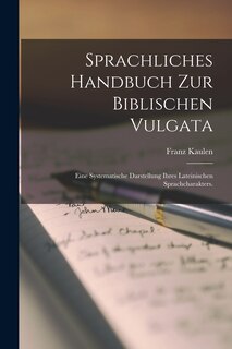Front cover_Sprachliches Handbuch zur biblischen Vulgata