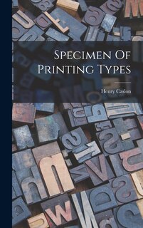Front cover_Specimen Of Printing Types