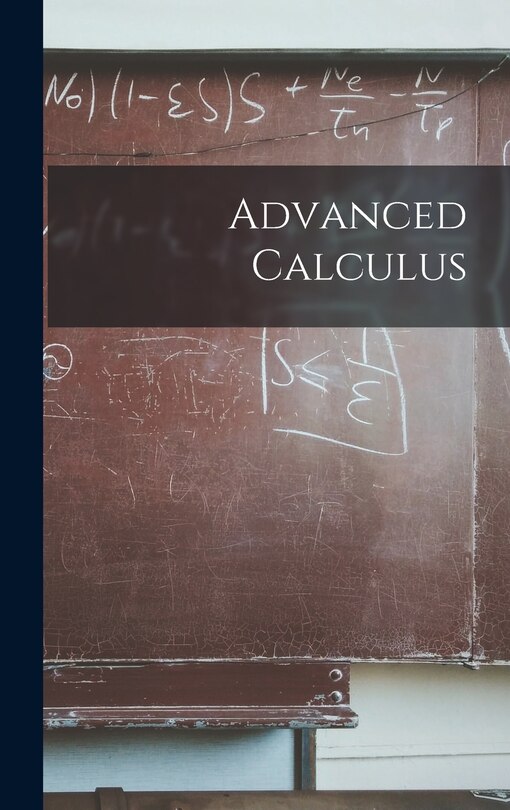 Front cover_Advanced Calculus