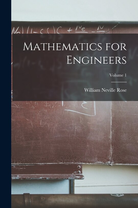 Front cover_Mathematics for Engineers; Volume 1