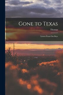 Couverture_Gone to Texas