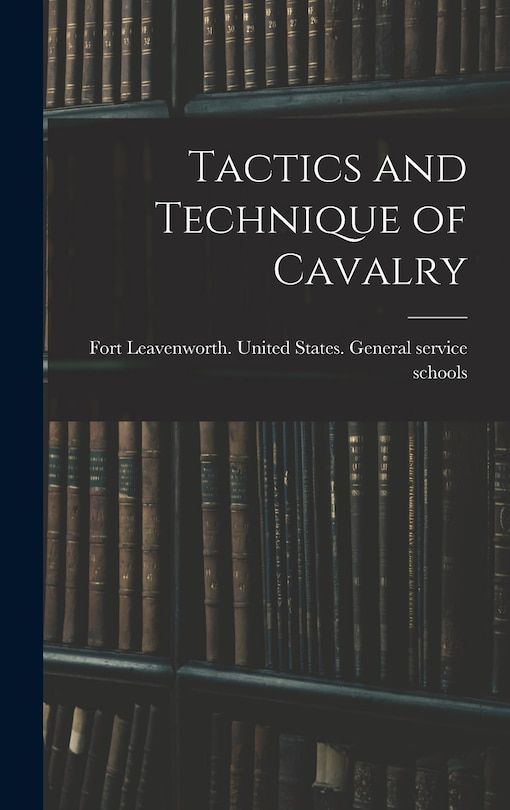 Couverture_Tactics and Technique of Cavalry