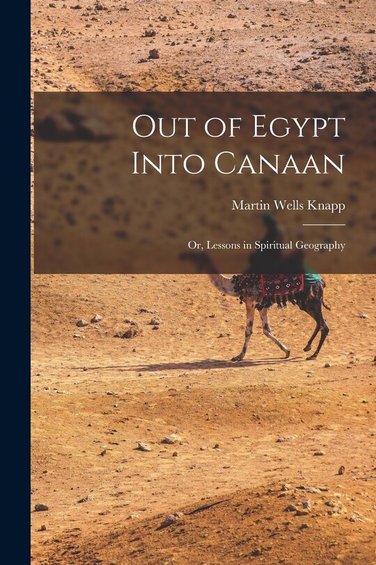 Couverture_Out of Egypt Into Canaan