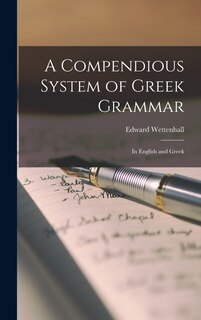 Front cover_A Compendious System of Greek Grammar