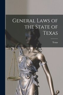 Couverture_General Laws of the State of Texas