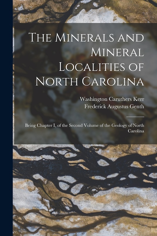 Couverture_The Minerals and Mineral Localities of North Carolina