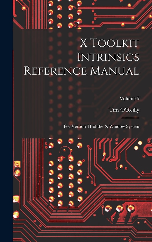 Front cover_X Toolkit Intrinsics Reference Manual