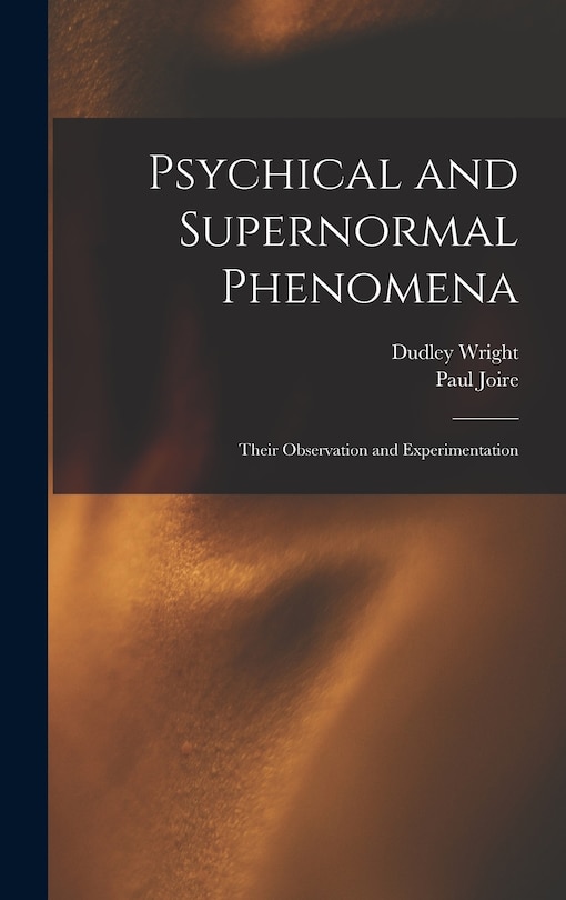 Front cover_Psychical and Supernormal Phenomena
