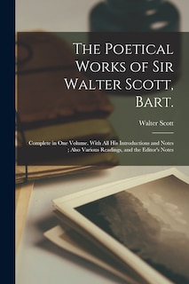 Front cover_The Poetical Works of Sir Walter Scott, Bart.