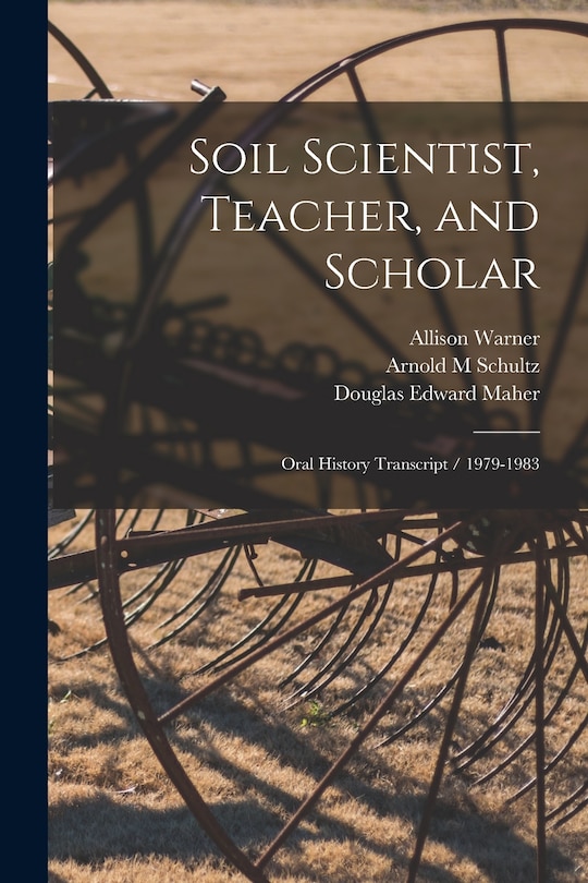 Couverture_Soil Scientist, Teacher, and Scholar