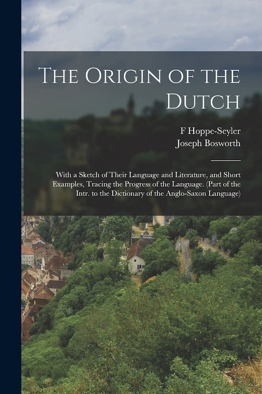Front cover_The Origin of the Dutch