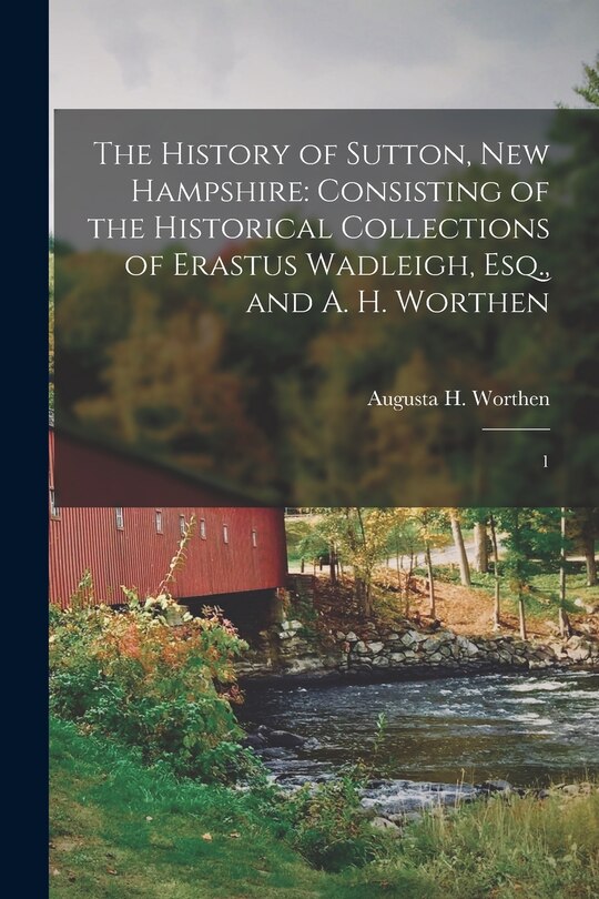Front cover_The History of Sutton, New Hampshire