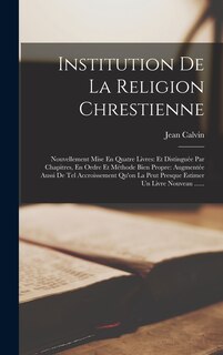 Couverture_Institution De La Religion Chrestienne