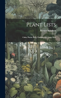 Front cover_Plant Lists