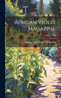 Front cover_African Violet Magazine.; v.1