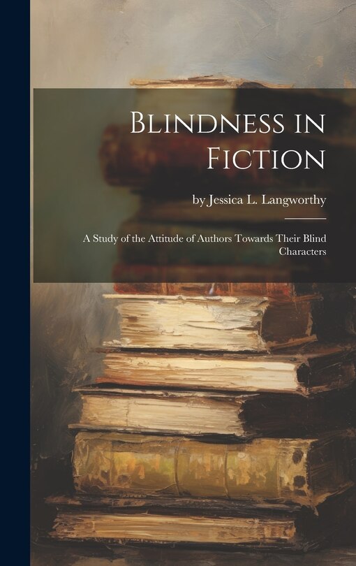 Front cover_Blindness in Fiction