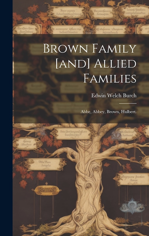 Front cover_Brown Family [and] Allied Families