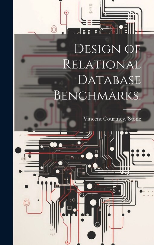 Front cover_Design of Relational Database Benchmarks.