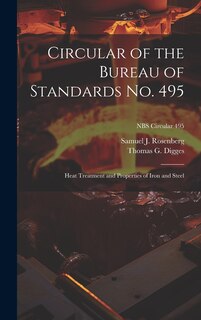 Front cover_Circular of the Bureau of Standards No. 495