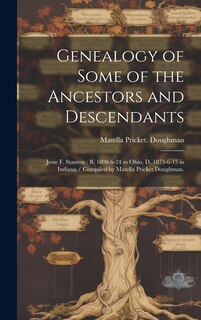 Front cover_Genealogy of Some of the Ancestors and Descendants