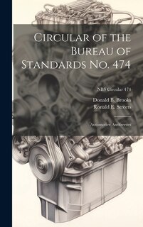 Front cover_Circular of the Bureau of Standards No. 474
