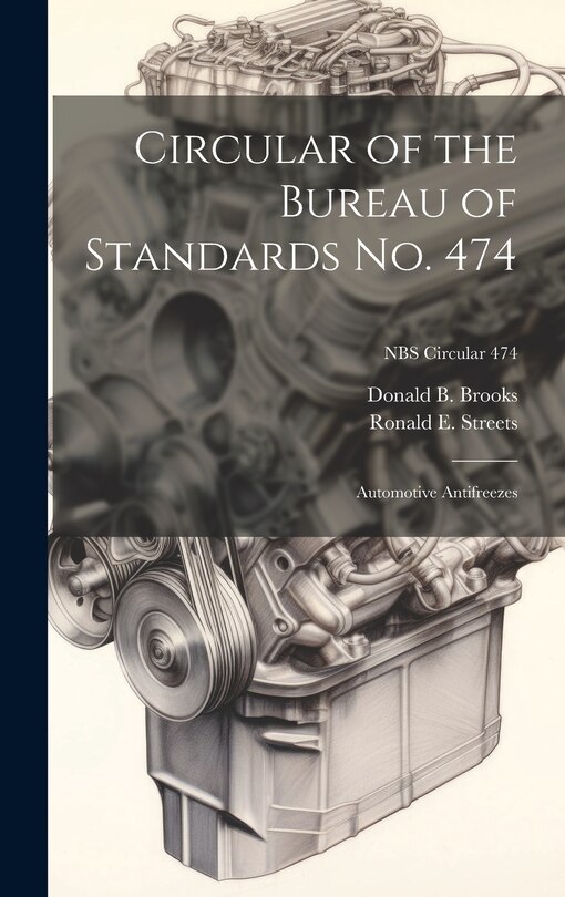 Front cover_Circular of the Bureau of Standards No. 474