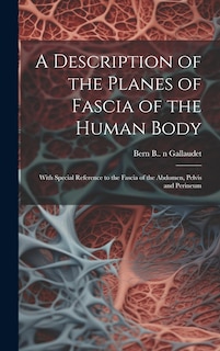 Front cover_A Description of the Planes of Fascia of the Human Body