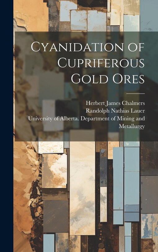Front cover_Cyanidation of Cupriferous Gold Ores