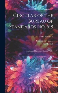 Front cover_Circular of the Bureau of Standards No. 518