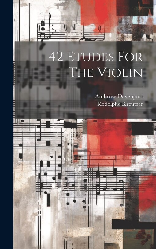 Front cover_42 Etudes For The Violin