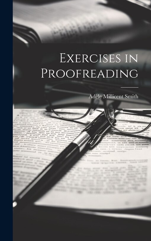 Front cover_Exercises in Proofreading