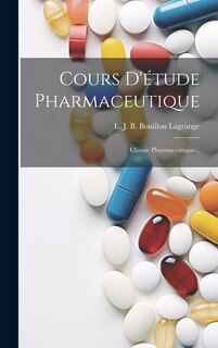 Couverture_Cours D'étude Pharmaceutique