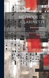Couverture_Méthode De Clarinette