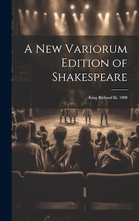 Front cover_A New Variorum Edition of Shakespeare