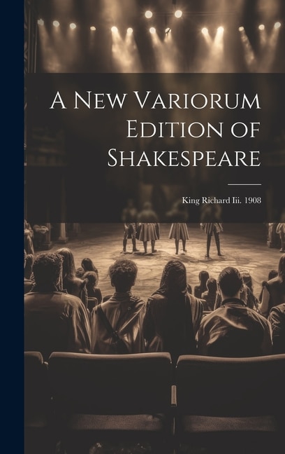 Front cover_A New Variorum Edition of Shakespeare