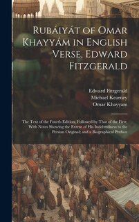 Front cover_Rubáiyát of Omar Khayyám in English Verse, Edward Fitzgerald