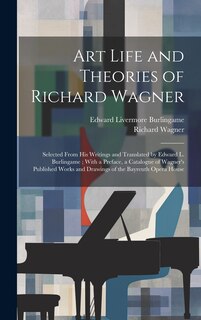 Couverture_Art Life and Theories of Richard Wagner