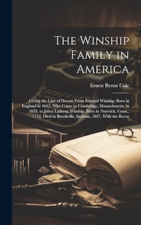 Front cover_The Winship Family in America