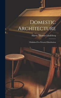 Front cover_Domestic Architecture