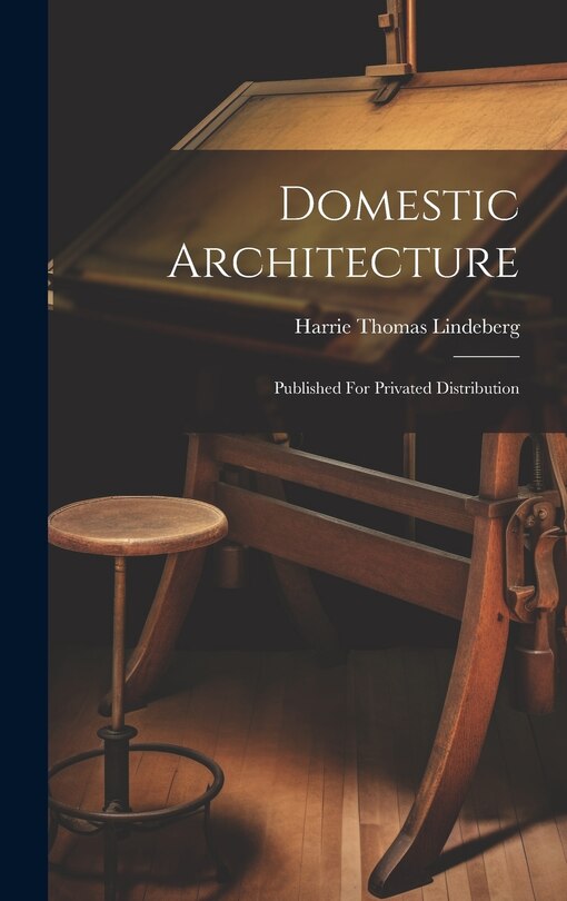 Front cover_Domestic Architecture