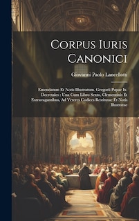 Front cover_Corpus Iuris Canonici