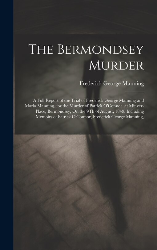 Front cover_The Bermondsey Murder