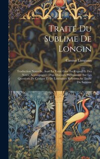 Front cover_Traité Du Sublime De Longin