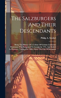 Couverture_The Salzburgers And Their Descendants