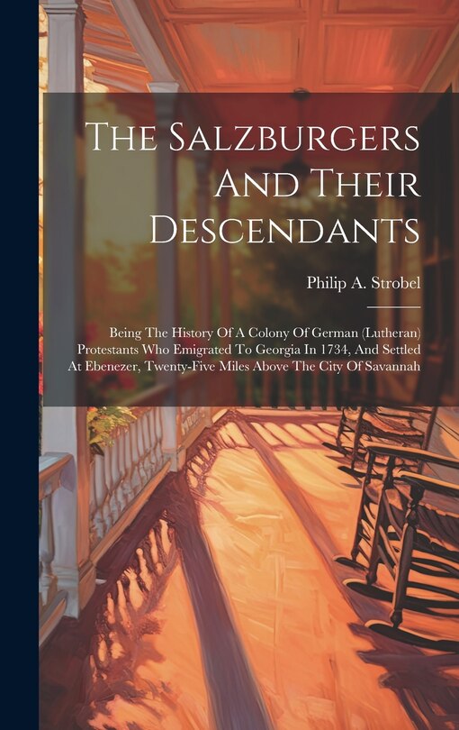 Couverture_The Salzburgers And Their Descendants