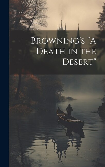 Couverture_Browning's A Death in the Desert