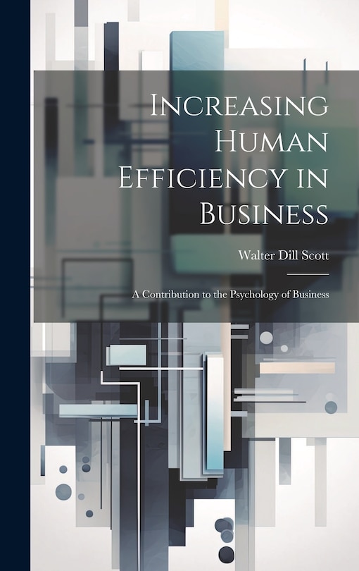Couverture_Increasing Human Efficiency in Business